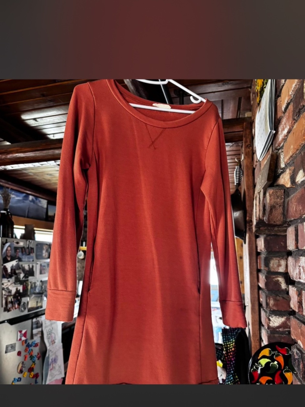 Sozy sweatshirt dress with pockets
